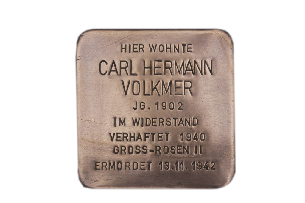 Carl Hermann Volkmer Stolperstein