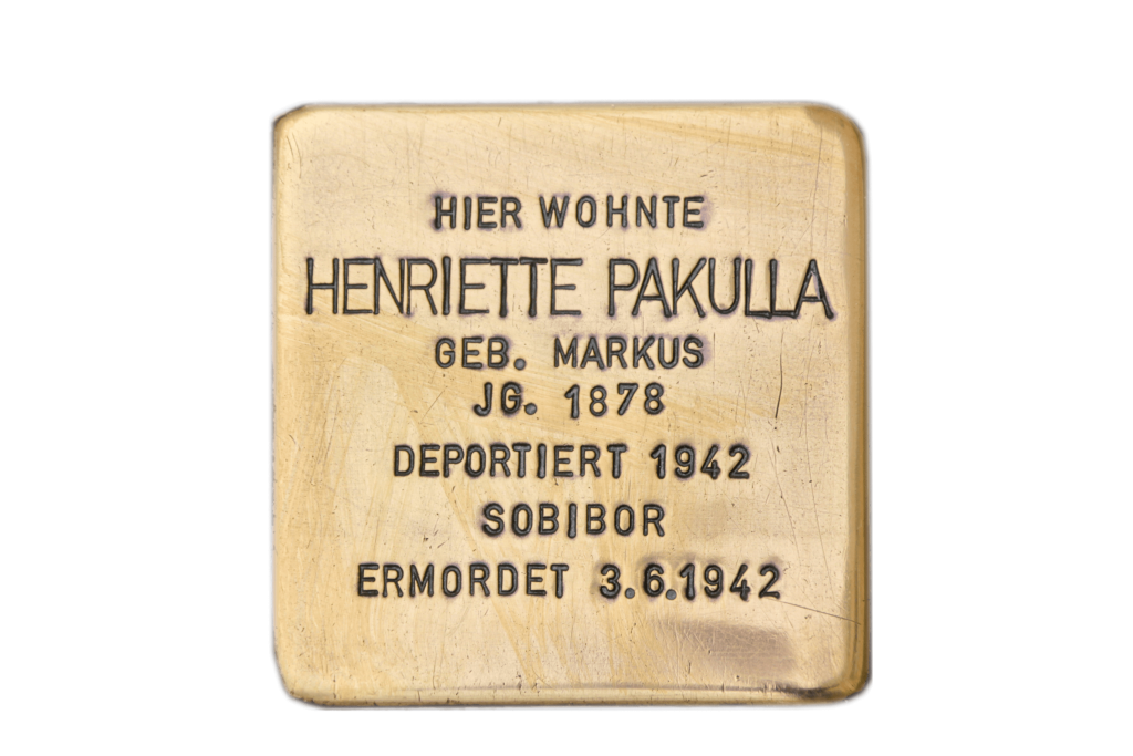 Henriette Pakulla Stolperstein
