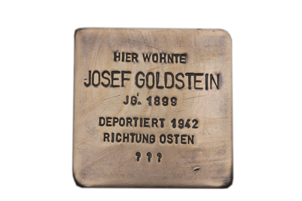 Josef Goldstein Stolperstein